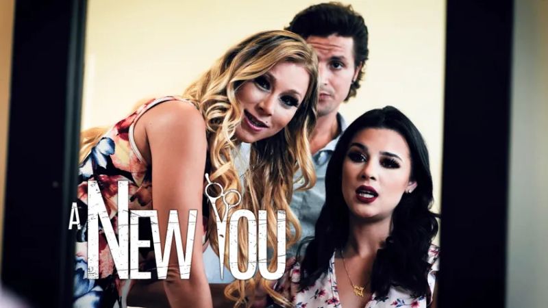 她被两女调教后主动求插入